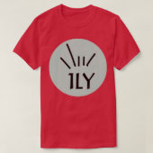 ILY Celadon T-shirt (Design voorkant)