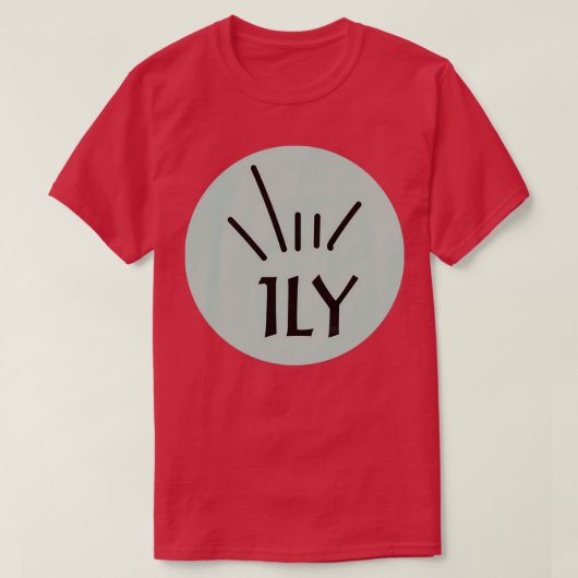 ILY Celadon T-shirt (Design voorkant)