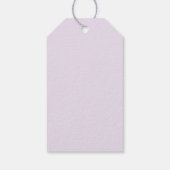 ILY Grijs en Zacht Roze Confetti Cadeaubijslage Cadeaulabel (Achterkant)