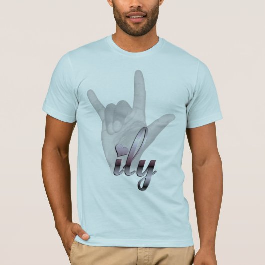 ILY hand T-shirt (Voorkant)