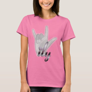 ILY hand T-shirt