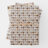 ILY Hands Color Wrapping Paper Sheets (In situ)