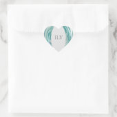 "ILY" Hart Sticker - Elegant Mint Gr (Tas)