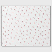 ILY Red Hand Sketch Cadeaupapier (Vlak)