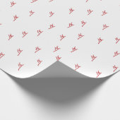 ILY Red Hand Sketch Cadeaupapier (Hoek)