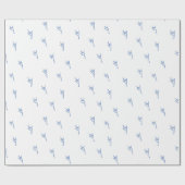 ILY Sketchy Hands Blue - Chanoeka Cadeaupapier (Vlak)