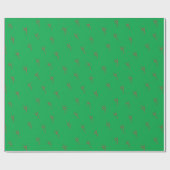 ILY Sketchy Hands Red Green Wrapping Paper Cadeaupapier (Vlak)