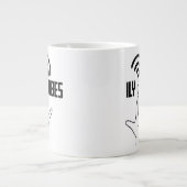 ILY Vibes - ASL Design  Grote Koffiekop (Voorkant)