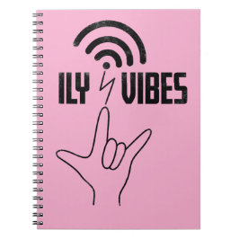 ILY Vibes - ASL Design  Notitieboek