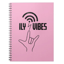 ILY Vibes - ASL Design  Notitieboek