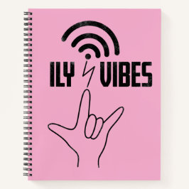 ILY Vibes - ASL Design  Notitieboek
