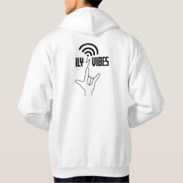 ILY Vibes - ASL-ontwerp Hoodie
