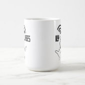 ILY Vibes - ASL-ontwerp Koffiemok (Center)