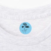 ILY Vibes - ASL-ontwerp Labels (Aangebracht)