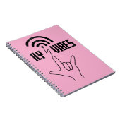 ILY Vibes - ASL-ontwerp Notitieboek (Rechterzijde)