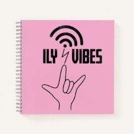 ILY Vibes - ASL-ontwerp Notitieboek