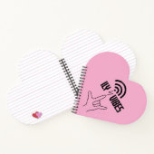ILY Vibes - ASL-ontwerp  Notitieboek (Binnen)