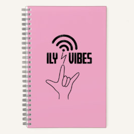 ILY Vibes - ASL-ontwerp Notitieboek