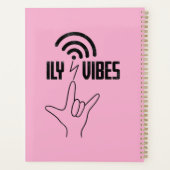 ILY Vibes - ASL-ontwerp Planner (Achterkant)