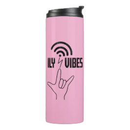 ILY Vibes - ASL-ontwerp Thermosbeker