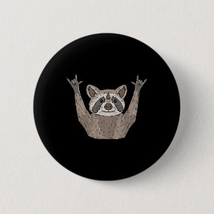 Ily Wasbeer Asl Hand Gebaar Dove Gehoorverlies Awa Ronde Button 5,7 Cm
