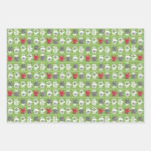 ILY Winter Handschoenen rood en groen Inpakpapier Vel (Voorkant 2)