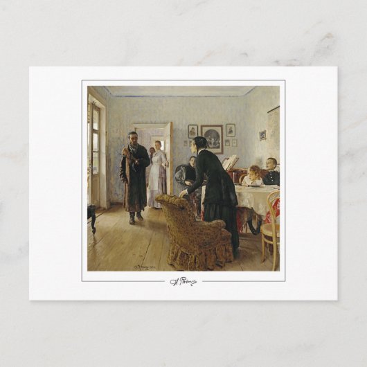 Ilya Repin #13 - Fine Art Briefkaart (Voorkant)