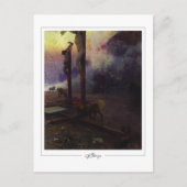 Ilya Repin #201 - Kunstmatig Briefkaart (Voorkant)