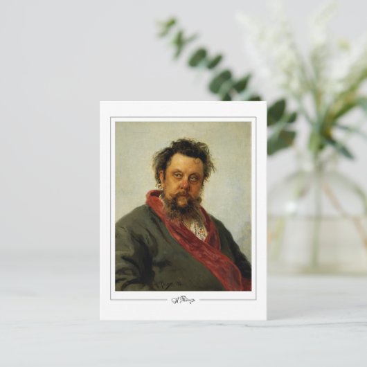 Ilya Repin #24 - Fine Art Briefkaart (Staand voorkant)