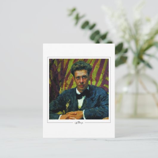 Ilya Repin #33 - Fine Art Briefkaart (Staand voorkant)