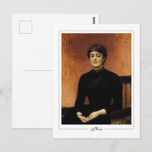 Ilya Repin #34 - Fine Art Briefkaart (Voorkant / Achterkant)