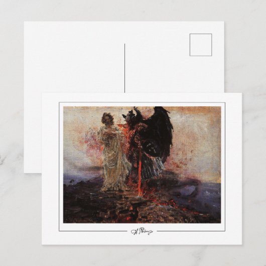 Ilya Repin #35 - Fine Art Briefkaart (Voorkant / Achterkant)