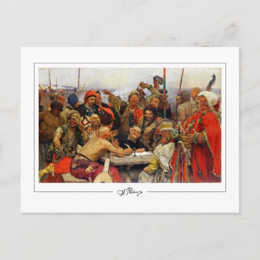 Ilya Repin #788 - Kunstpostkaart Briefkaart (Voorkant)