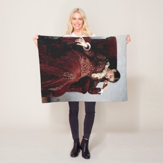 Ilya Repin neemt rust Fleece Deken (In situ)