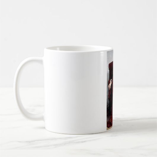 Ilya Repin neemt rust Koffiemok (Links)