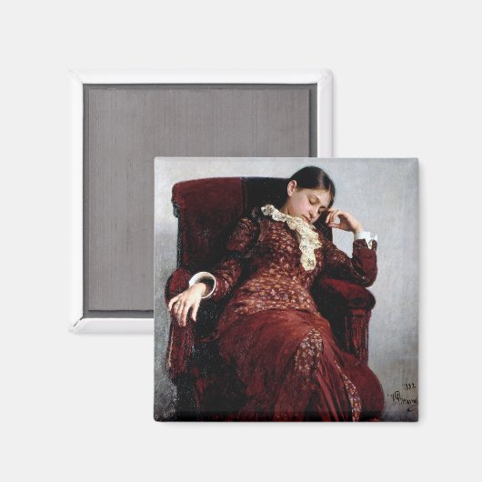 Ilya Repin neemt rust Magneet (Voorkant / Achterkant)