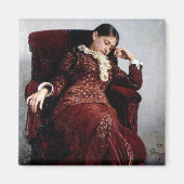 Ilya Repin neemt rust Magneet (Voorkant)