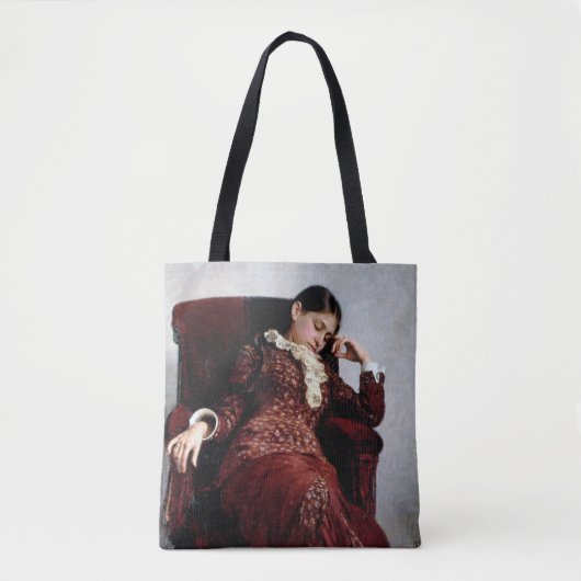 Ilya Repin neemt rust Tote Bag (Voorkant)