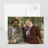 Ilya Repin-Portrait of Natalia Nordmann,Ilya-Repin Briefkaart (Voorkant / Achterkant)