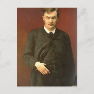 Ilya Repin - Portret van de componist Alexander Briefkaart
