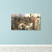 Ilya Repin Reply of the Zaporozhian Cossacks Canvas Afdruk (Insitu (Houten vloer))