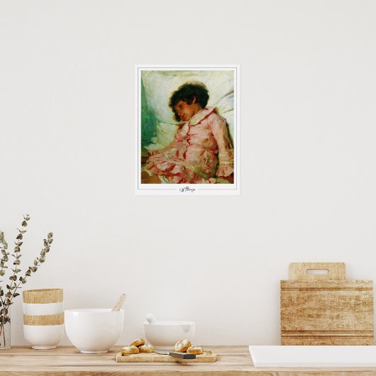 Ilya Repin Zedign Art Poster #15 (Keuken)