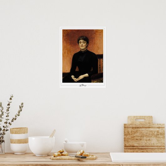Ilya Repin Zedign Art Poster #34 (Keuken)