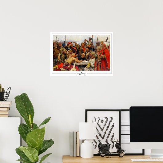 Ilya Repin Zedign Art Poster #788 (Thuiskantoor)