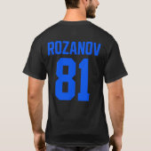 Ilya Rozanov 81 Boston Hockey Fan Gear T-shirt (Achterkant)