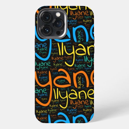 Ilyane iPhone Hoesje (Achterkant)
