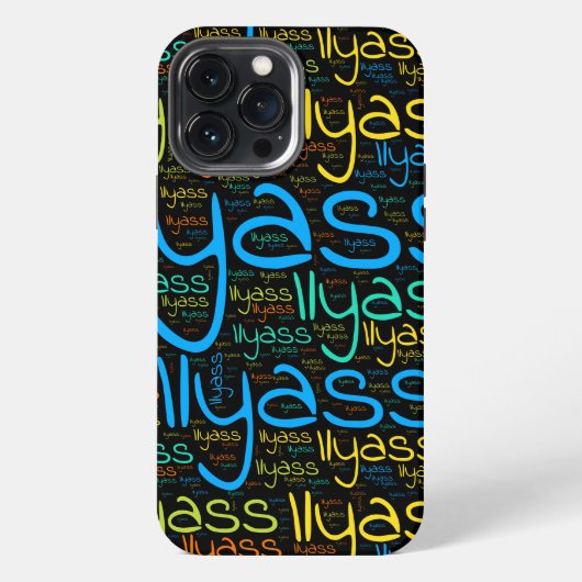 Ilyass iPhone Hoesje (Achterkant)