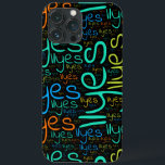 Ilyes Case-Mate iPhone Case<br><div class="desc">Ilyes. Show en draag deze populaire, mooie mannelijke voornaam die is ontworpen als kleurrijke tekstwolk gemaakt van horizontale en verticale krommende typografie van handletters in verschillende maten en schattige verse kleuren. Draag je positieve franse naam of show de wereld waar je van houdt of waar je van houdt. Merk met...</div>