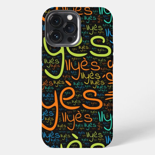 Ilyes iPhone Hoesje (Achterkant)