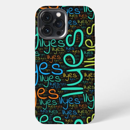 Ilyes iPhone Hoesje (Achterkant)